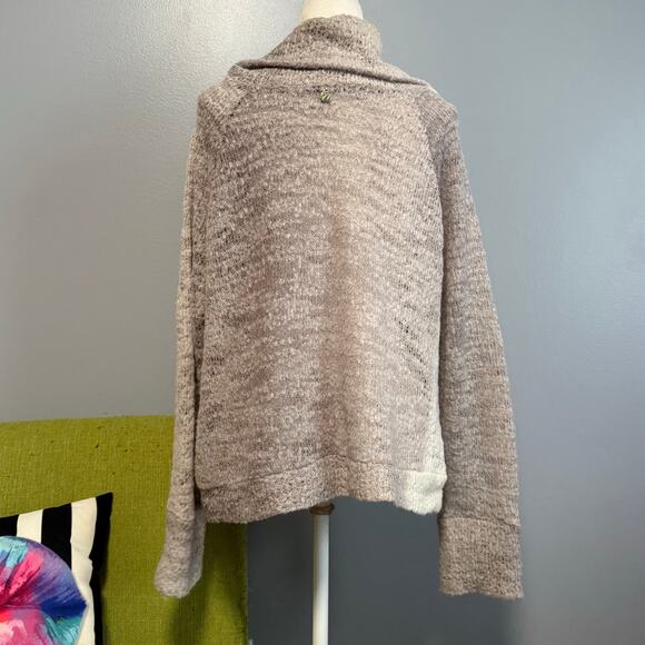 Nana Nucci Ombré Wool Cowl Neck Pullover Sweater - Picture 5 of 5